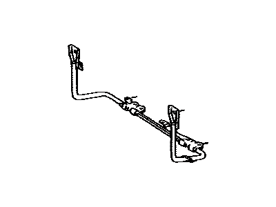 Toyota 79206-08010 Leg Sub-Assembly Seat, LH