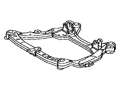 Toyota 51100-08010 Frame Assy, Front