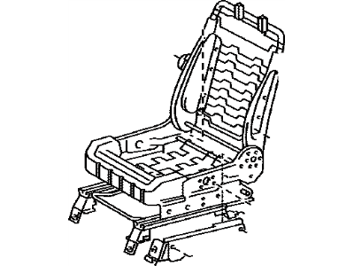 Toyota 71120-AE091 Frame Assembly, Front Seat