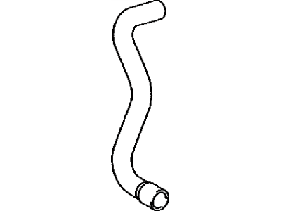 Toyota 16572-AA021 Hose, Radiator, Outlet