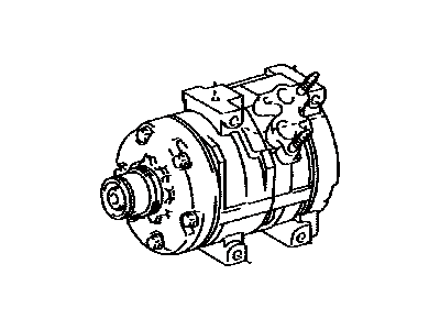 Toyota Sienna A/C Compressor - 88320-28420