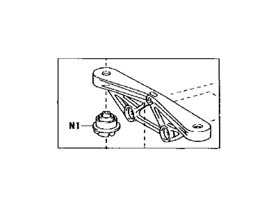 Toyota Sienna Differential Mount - 52390-45020