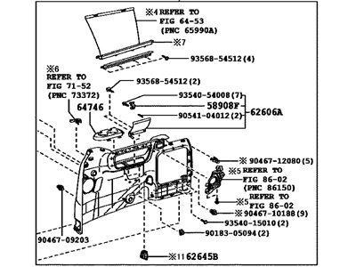 Toyota 62520-08141-B0