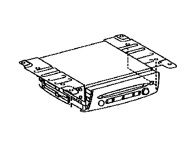 Toyota 86680-45070-B0 Display Assy, Television