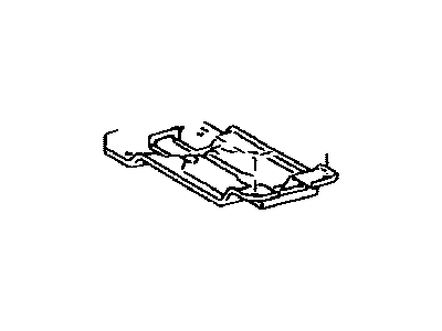 Toyota 58902-AE010 Bracket Sub-Assy, Console Box Mounting