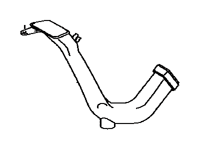 2004 Toyota Sienna Air Duct - 17751-AA020