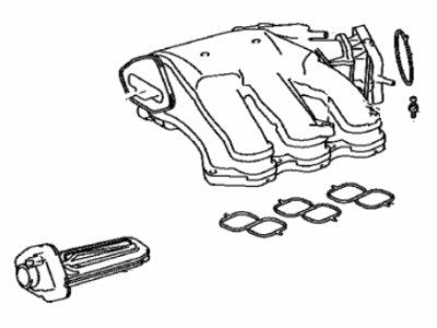 Toyota 17190-0P060 Tank Assy, Intake Air Surge