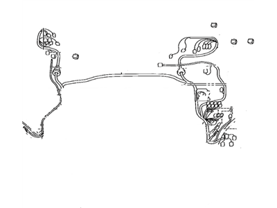 Toyota 82111-08331 Wire, Engine Room Main