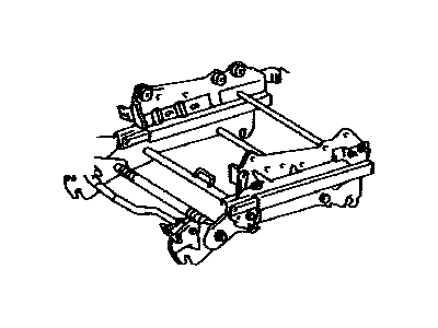 Toyota 72030-AE010 ADJUSTER Assembly, Rear Seat