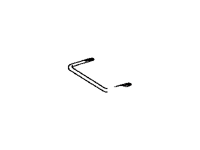 Toyota 72173-AE020 Handle, Rear Seat Track Adjusting