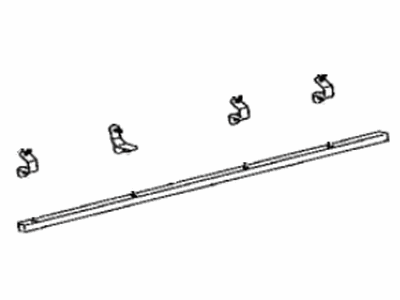 Toyota 66414-08020 Spacer, Side Rail, Rear RH