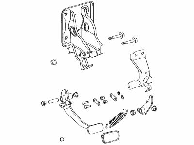 Toyota 47110-08020 Support Assy, Brake Pedal