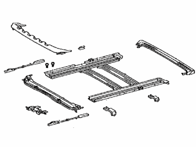 Toyota 63203-08040 Housing Sub-Assembly, Sl