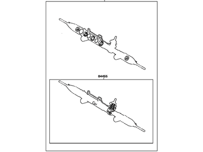 Toyota 04445-08030 Gasket Kit, Power Steering Gear