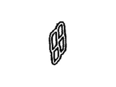 Toyota 17116-20010 Gasket, Intake Flange