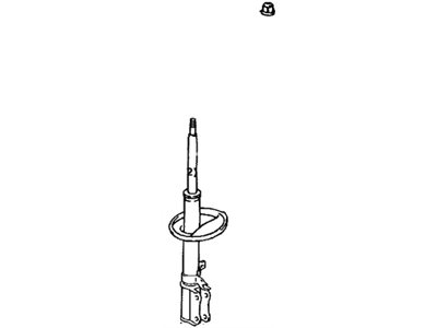 Toyota 48530-39775 Shock Absorber Assembly Rear Right