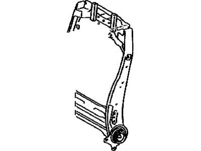 Toyota 71013-0R020 Frame Sub-Assembly, Front Seat