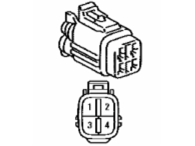 Toyota 90980-11292 Housing, Connector F