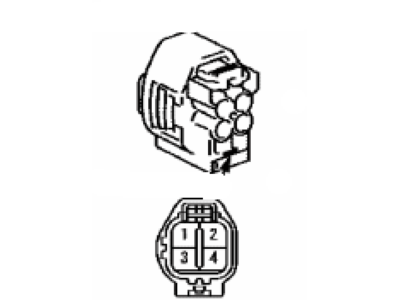 Toyota 90980-11028 Housing, Connector F