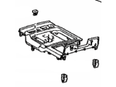 Toyota 58821-60580-E1 Panel, Console, UPR