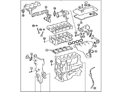 Toyota 04112-37252 Gasket Kit, Engine Valve Grind