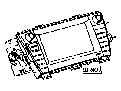 Toyota 86804-0C231 Cover Sub-Assembly, NAVI