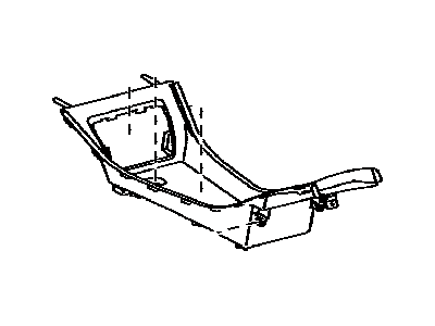 Toyota 58823-47020-C0 Box, Console COMPART