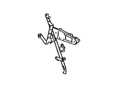 Toyota 55306-47070 Brace Sub-Assembly, Inst