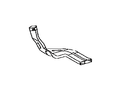 Toyota 87212-12130 Duct, Air, Rear