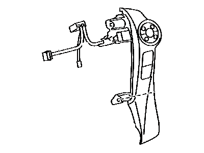 Toyota 84244-47111-B0 Switch, Steering Pad