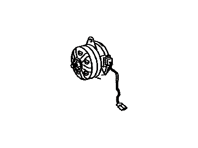 Toyota Prius Fan Motor - 16363-37010