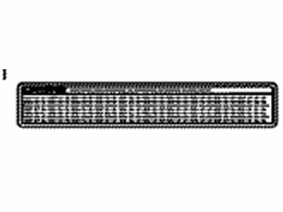 Toyota G9569-47090 Label, Lithium Ion B