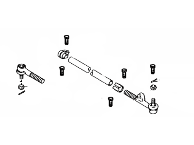 Toyota 45450-69145 Rod Assy, Steering Relay