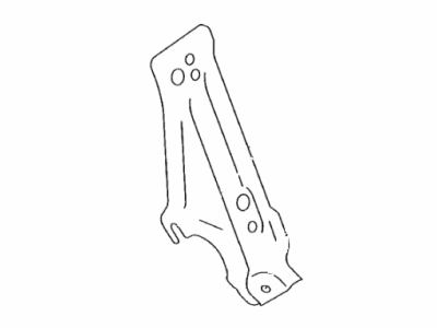 Toyota SU003-01362 Plate Foot Rest LHD