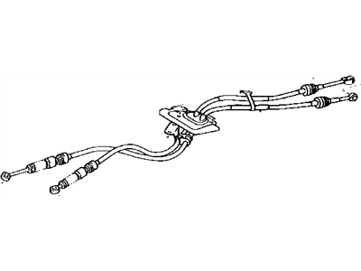 Toyota 33820-2B540 Cable Transmission Control Select