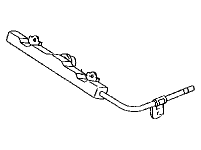 Toyota 23807-22030 Pipe Sub-Assy, Fuel Delivery