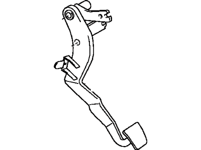 Toyota Celica Clutch Pedal - 31301-20510