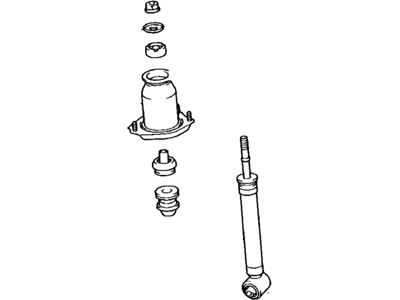 2003 Toyota Celica Shock Absorber - 48530-80079