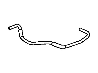 Toyota 16261-22040 Hose, Water By-Pass