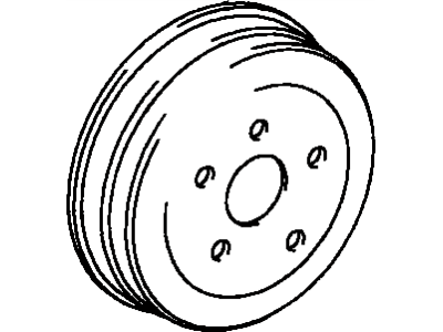 2001 Toyota Celica Brake Drum - 42431-32120