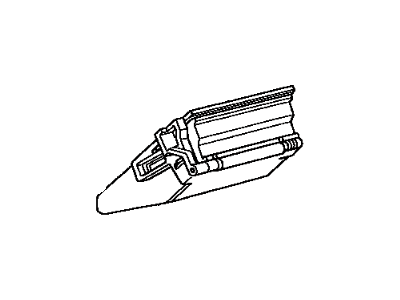 Toyota 74102-20300 Receptacle Assy, Front Ash