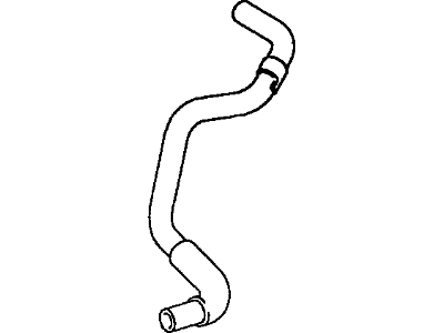 Toyota 16571-22050 Hose, Radiator, Inlet