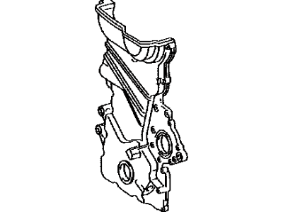 Toyota 11321-88601 Cover Sub-Assy, Timing Chain Or Belt