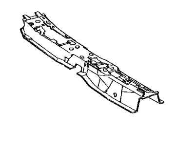 Toyota 58561-20041 Silencer, Front Floor