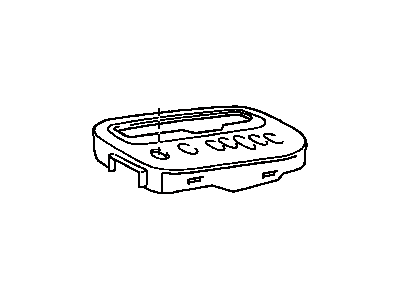 Toyota 35971-20370 Housing, Position Indicator, Upper