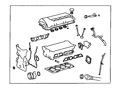 Toyota 04112-22481 Gasket Kit, Engine V