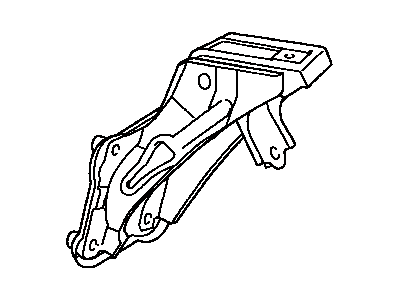 Toyota 55106-20450 Support Sub-Assy, Brake Pedal