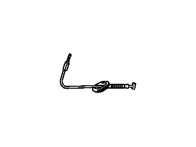 Toyota Celica Parking Brake Cable - 46410-20450