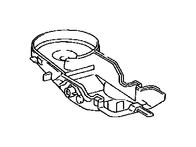 Toyota 87111-35200 Case, Heater