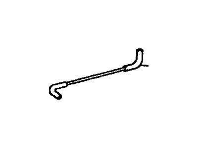 Toyota 17308-75010 Hose Sub-Assy, Vacuum